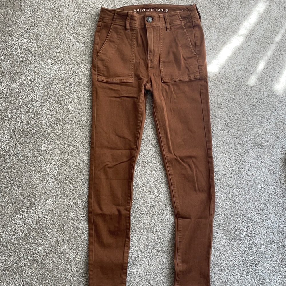 AE brown jeans